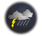 A few showers or thunderstorms